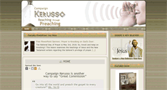 Desktop Screenshot of campaignkerusso.org