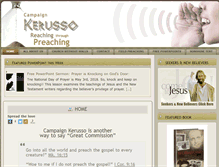 Tablet Screenshot of campaignkerusso.org